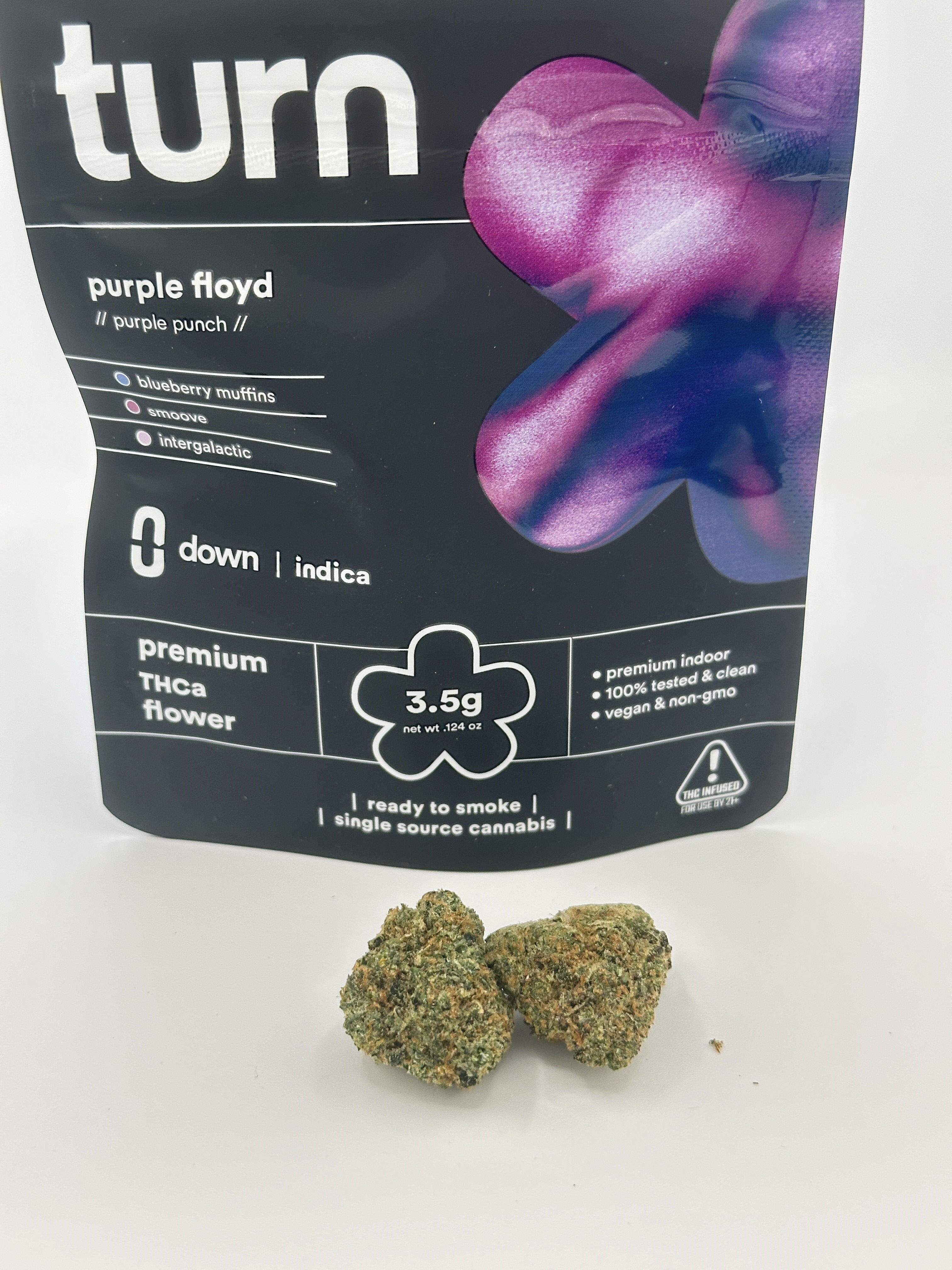 Turn Prepackaged 3.5G THCA flower
