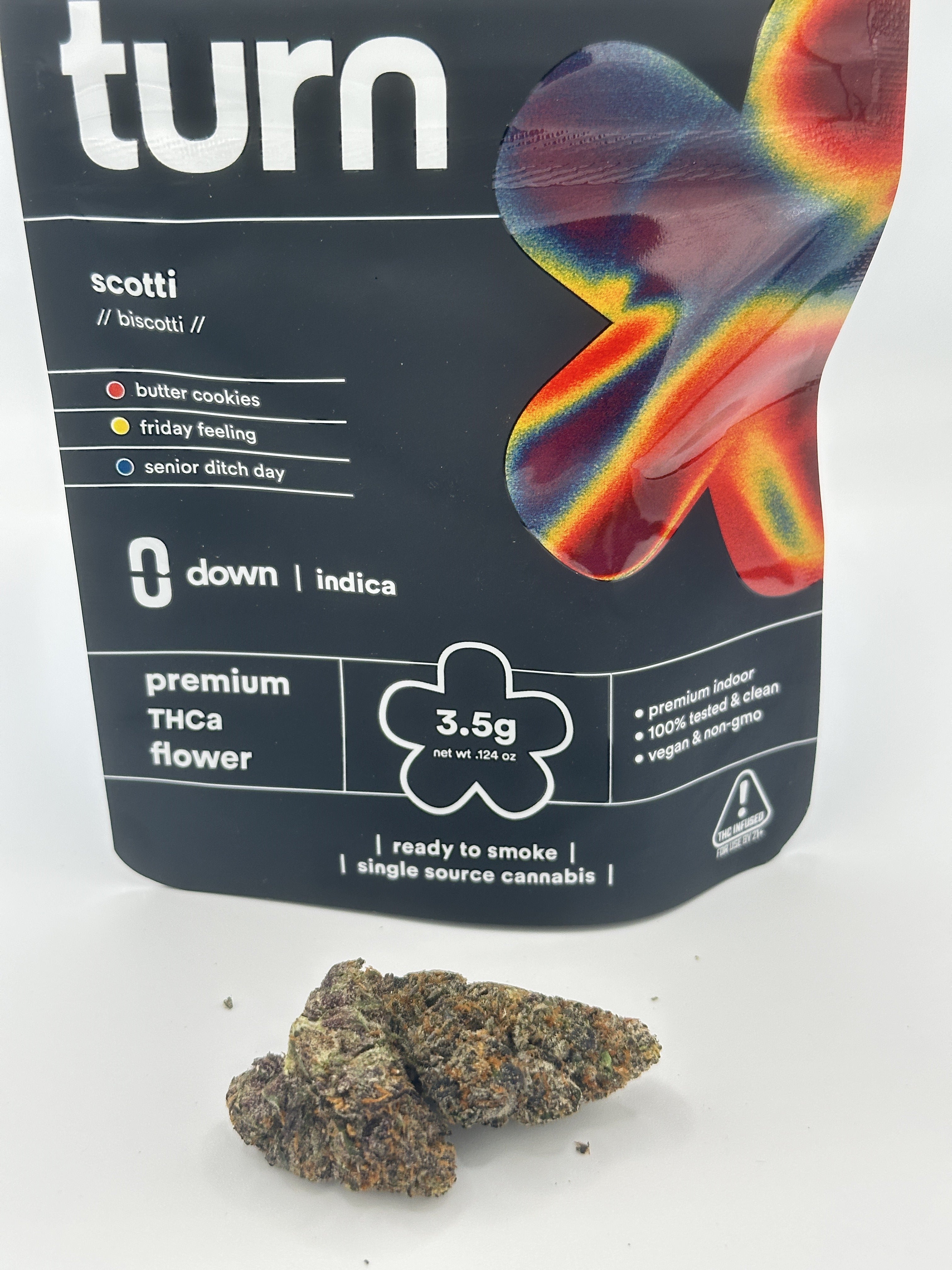 Turn Prepackaged 3.5G THCA flower