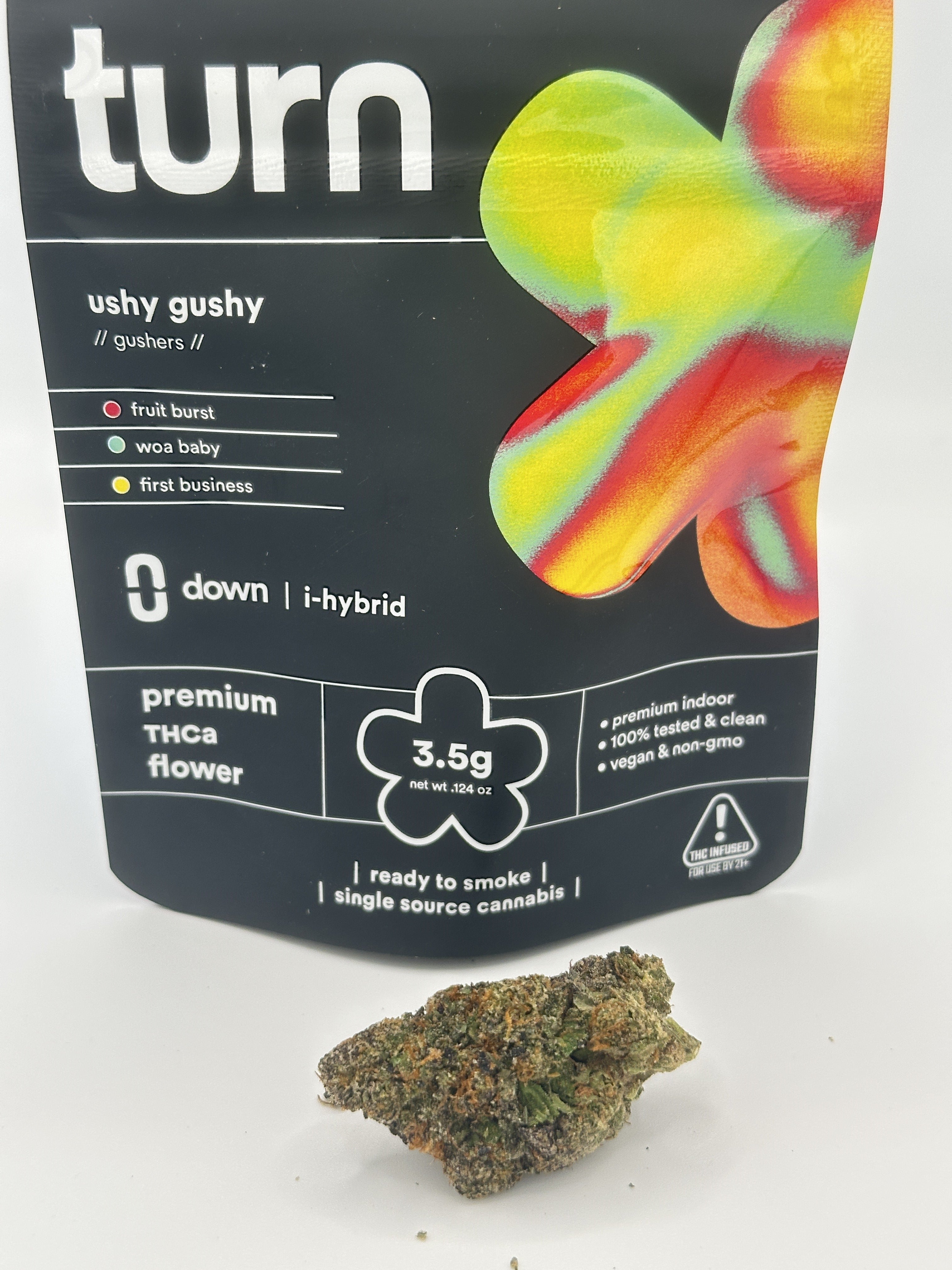 Turn Prepackaged 3.5G THCA flower