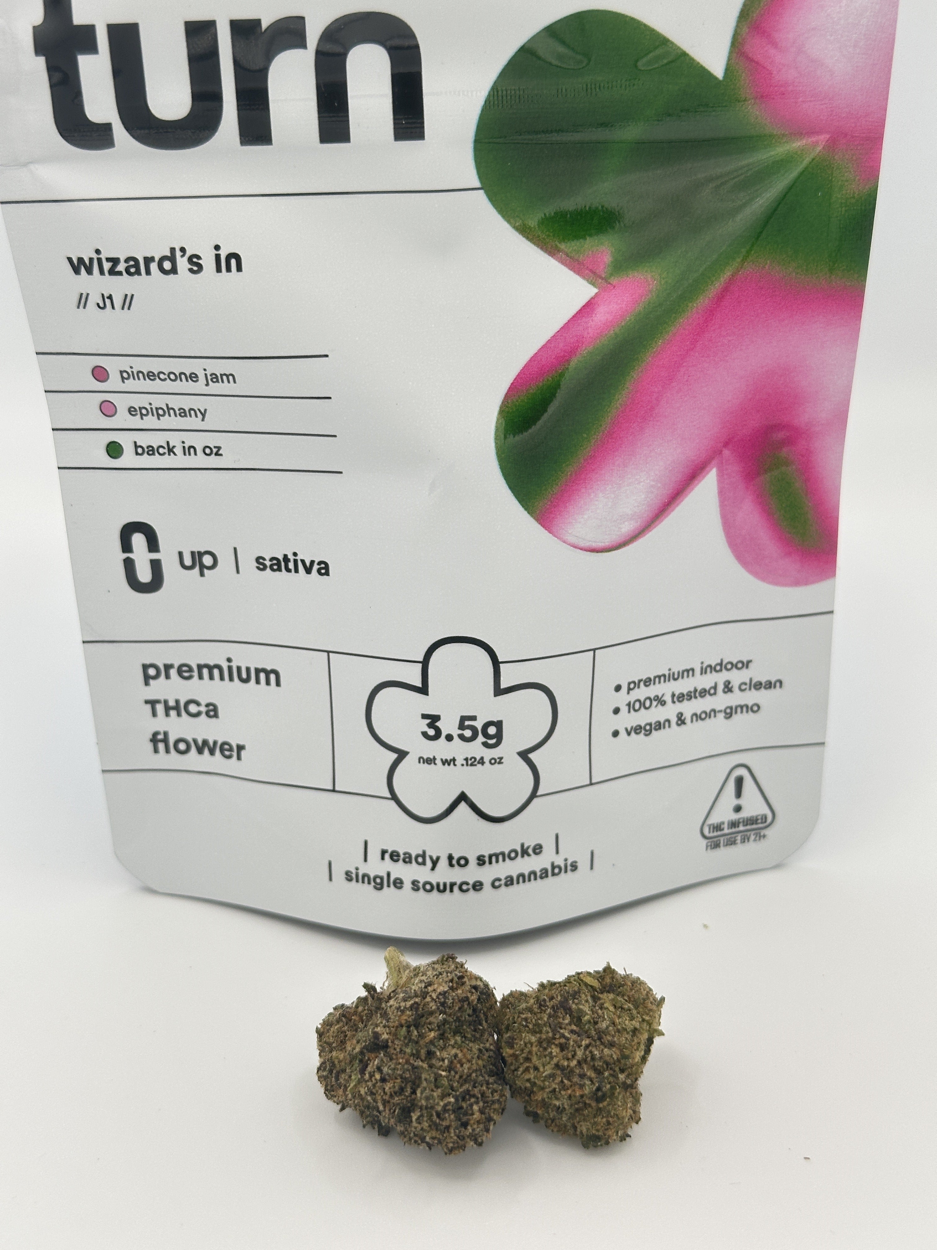 Turn Prepackaged 3.5G THCA flower